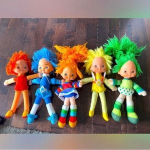 Rainbow brite doll toy lot 80s